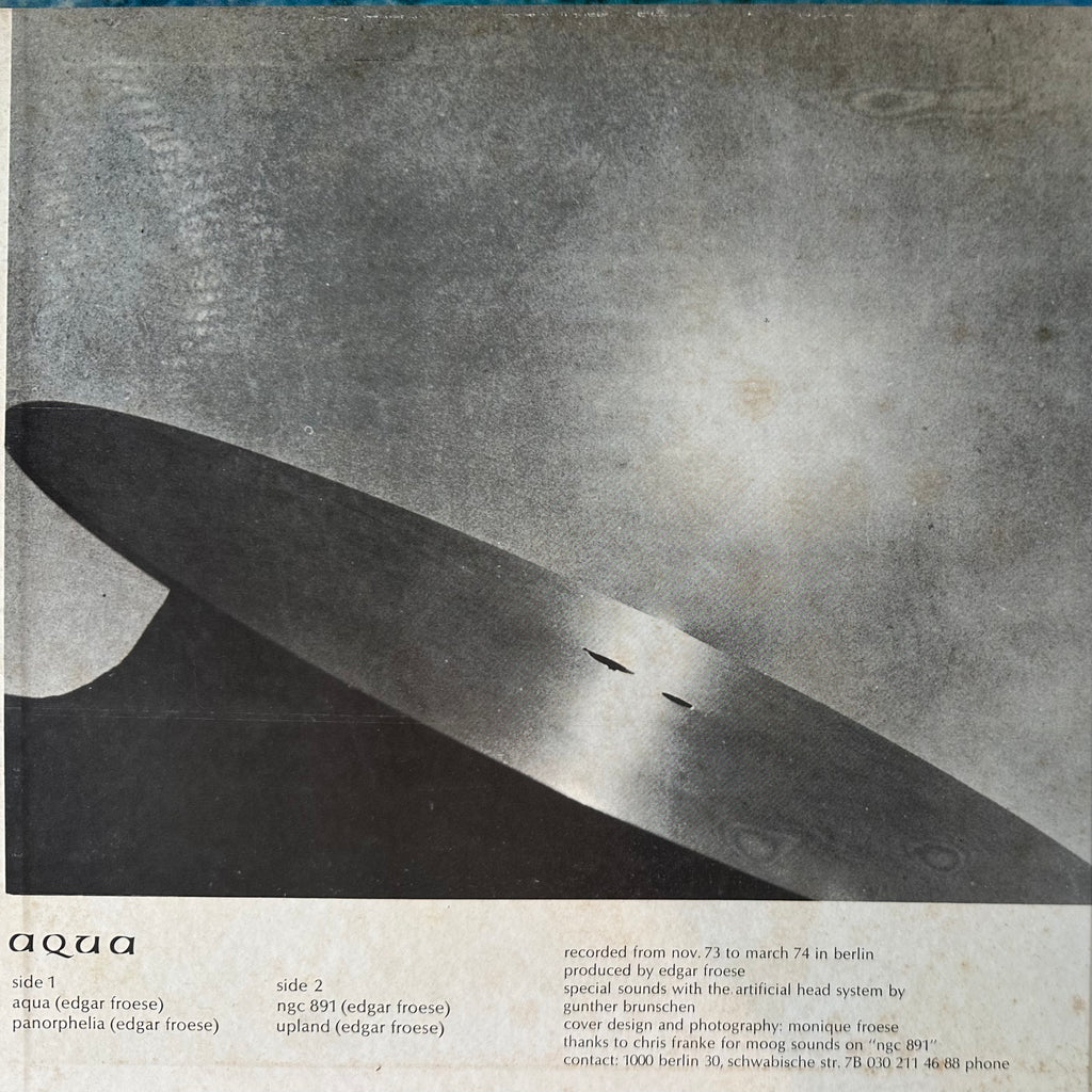 Edgar Froese - Aqua (USED/VINYL)