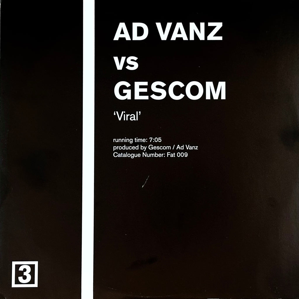 Ad Vanz Vs Gescom / Foehn – Split Series #2  (USED/VINYL)