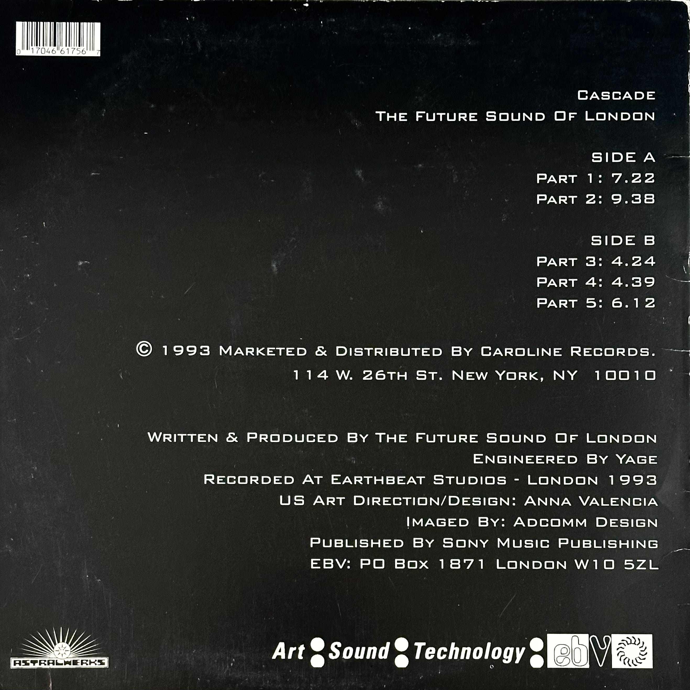 The Future Sound of London - Cascade (USED/VINYL)