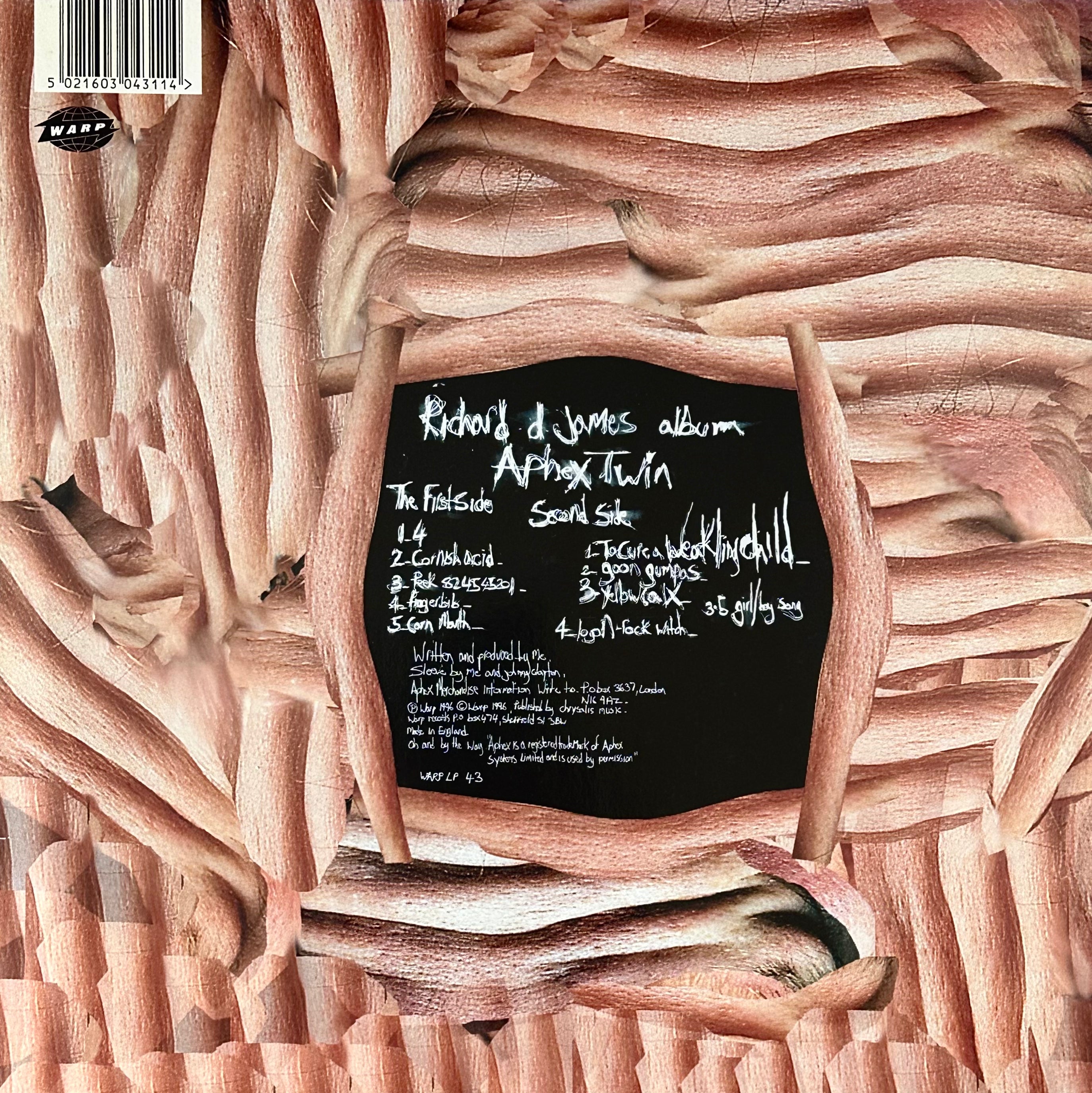 Aphex Twin - Richard D.James Album (USED/VINYL)