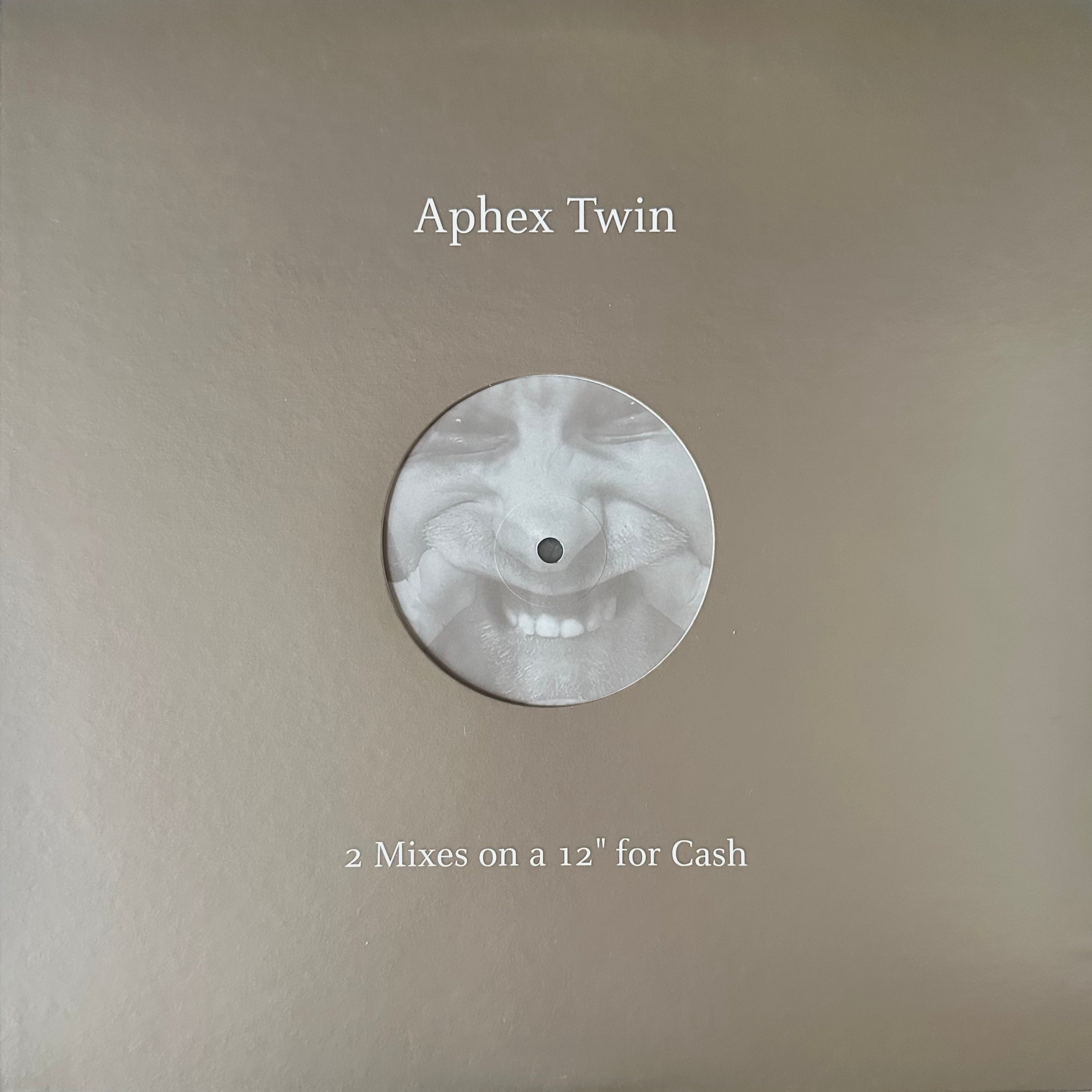 Aphex Twin –  2 Mixes On A 12" For Cash (USED/VINYL)