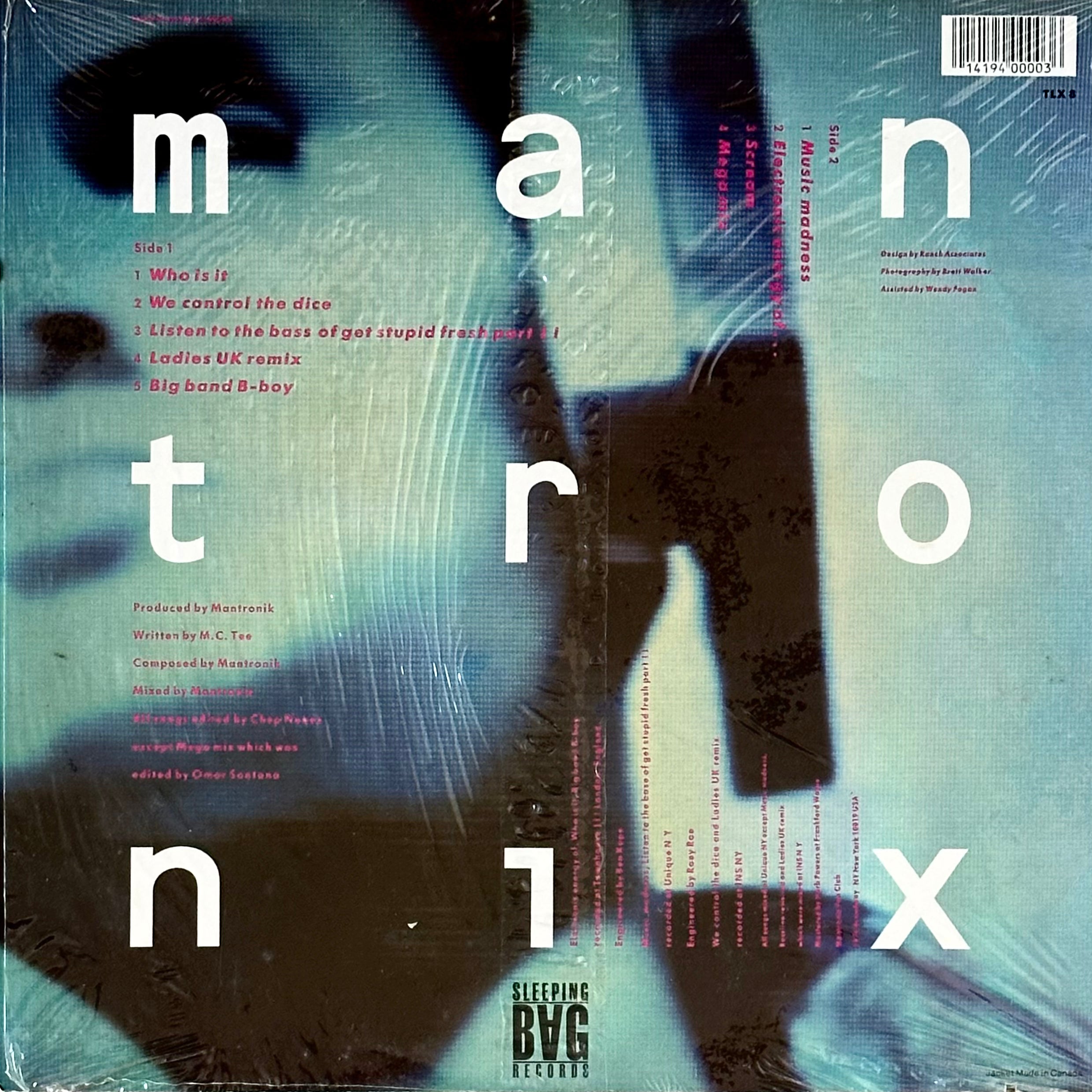 Mantronix – Music Madness (USED/VINYL)