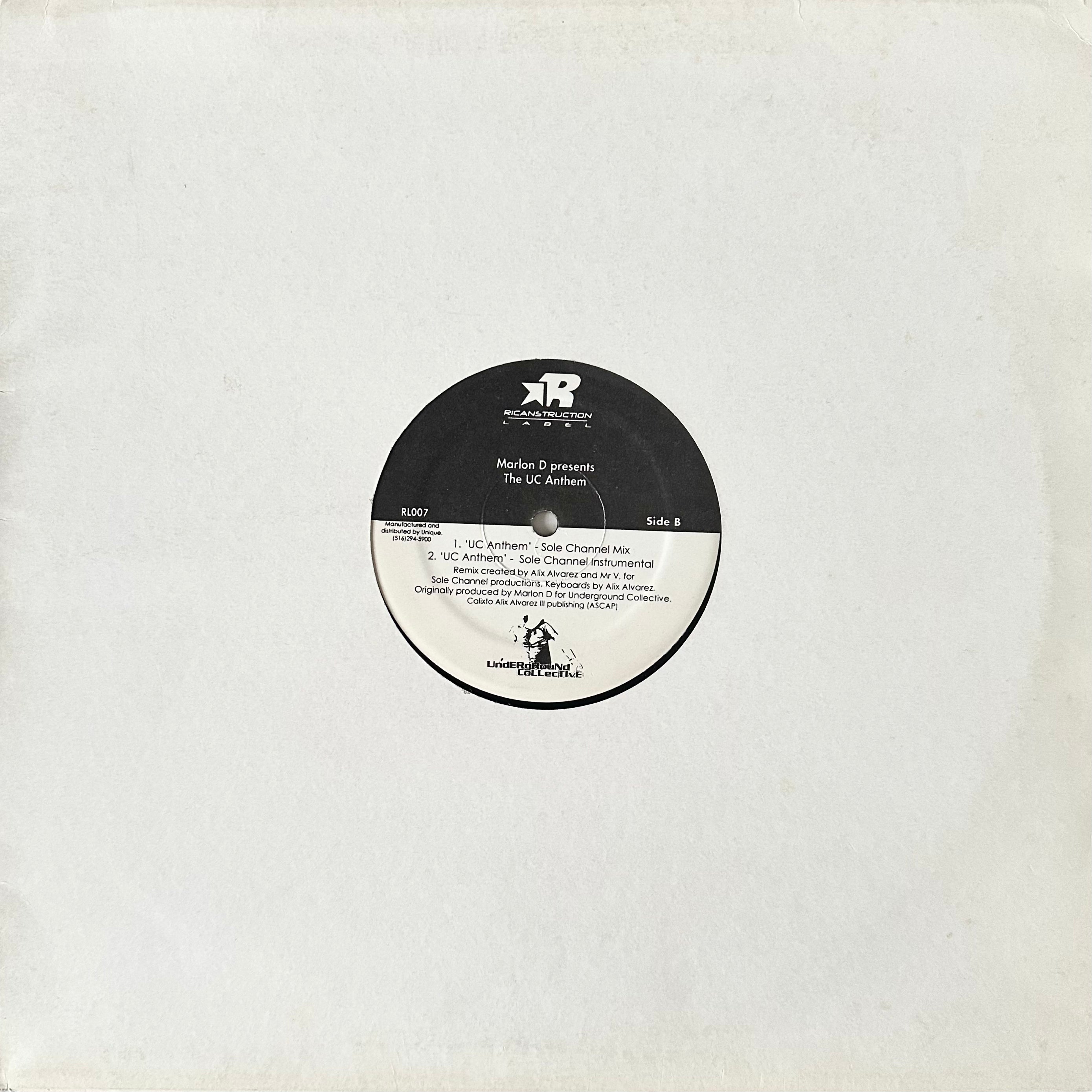 Marlon D. – The UC Anthem (USED/VINYL)