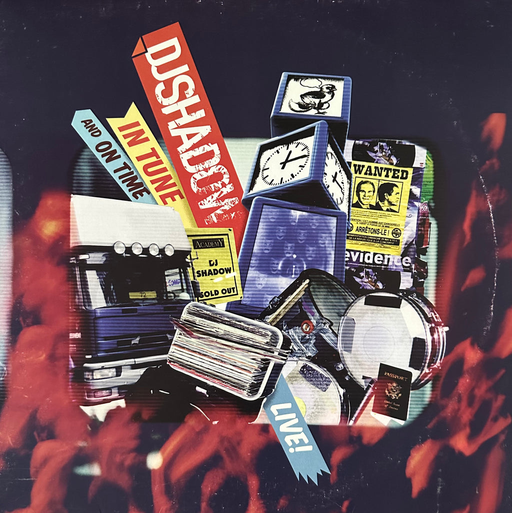 DJ Shadow – Live! In Tune And On Time (USED/VINYL)