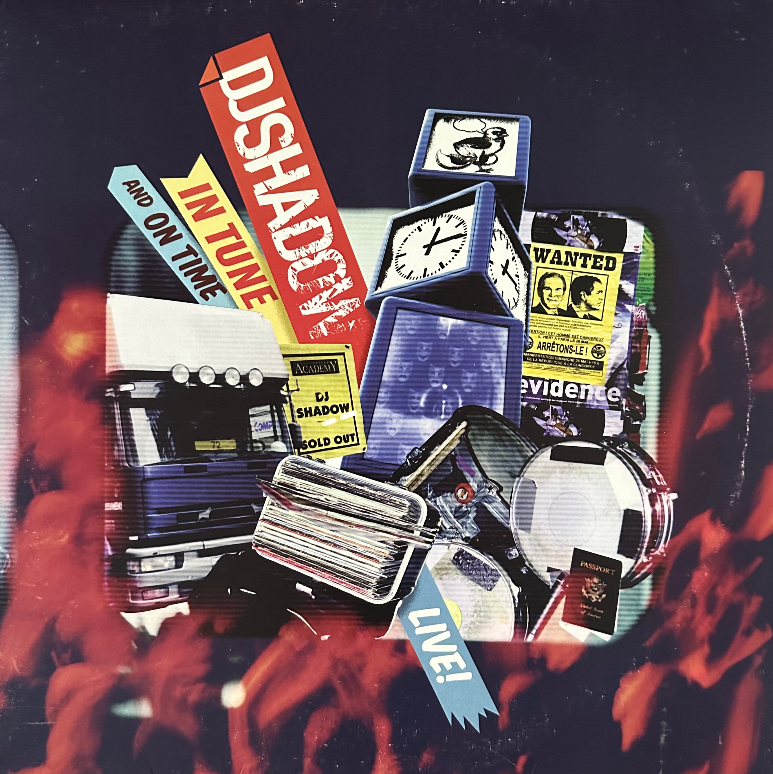 DJ Shadow – Live! In Tune And On Time (USED/VINYL)
