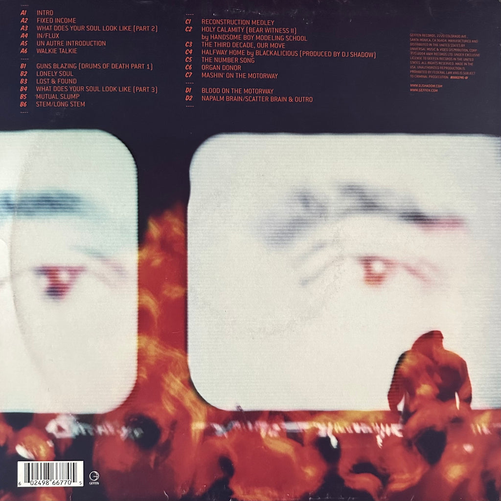 DJ Shadow – Live! In Tune And On Time (USED/VINYL)